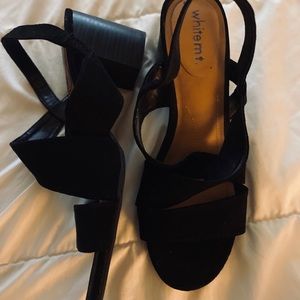 Black heels